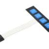 1×4 Key Matrix Membrane Switch Keypad - Image 2