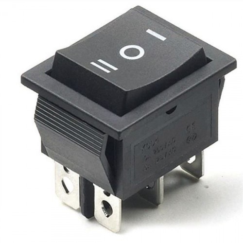 DPDT two side switches center off
