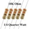 10 k ohms resistors