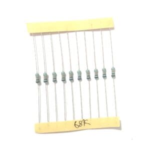 68 K ohm 1/4 Resistors