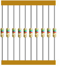100K ohm 1/4 Resistors (10 pcs)