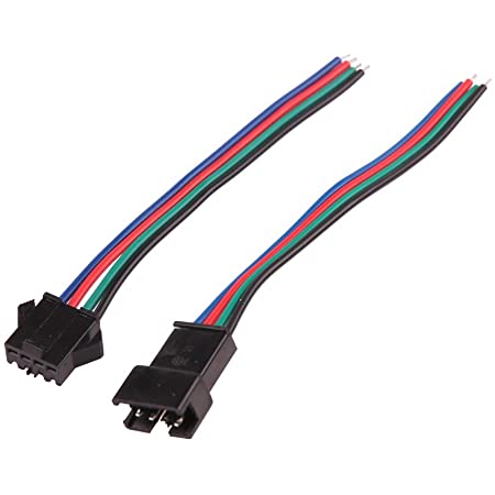 4 Pin Male & Female JST Connector