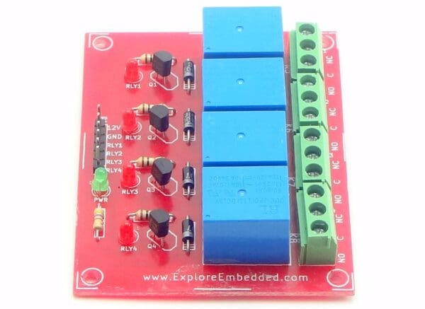 4 channel relay module 5 volts