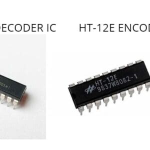 HT12E & HT12D ENCODER DECODER IC