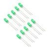 Green LED 5mm-10 pcs - Image 2