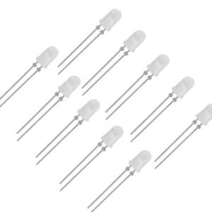White LED 5mm-10pices