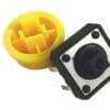 Tactile Push Button Switch 12x12x7.3mm with Round Cap(2 Pcs) - Image 2