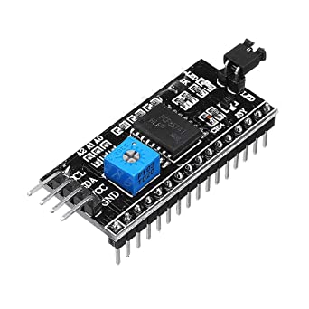 I2C Module for 16x2 (1602) Character LCD, Serial Data (SDA), Communication Interface