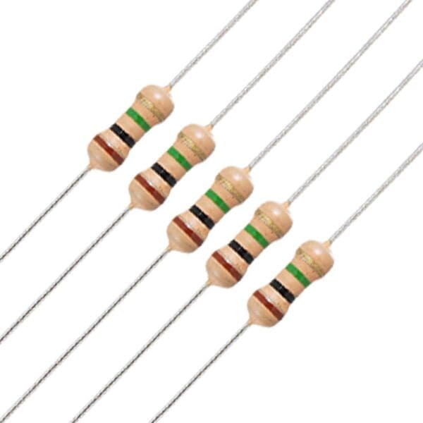 1 mega ohm 1/4 watt resistor (10 pieces) pack