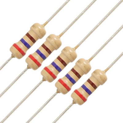 220 ohms 1/4 watt resistor (10 pieces) per pack