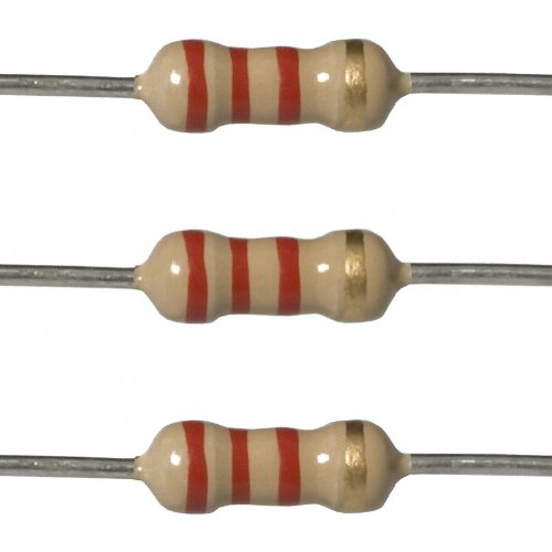 2.2 k ohm 1/4 watt resistor (10 pieces) pack