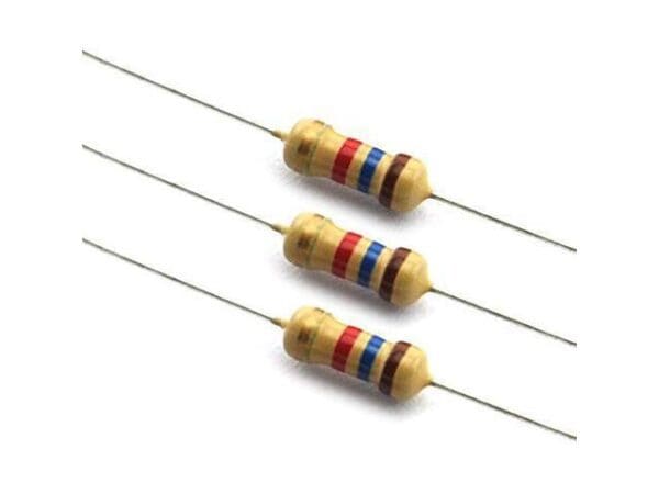 1.6 ohm 1/4 watt resistor (10 pieces) pack