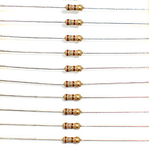 180 ohm 1/4 watt resistor (10 pieces) pack