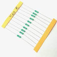 560 ohm 1/4 resistor (10 pieces) pack