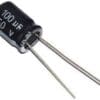 100uF 50V Electrolytic Capacitor (5 pcs) - Image 2
