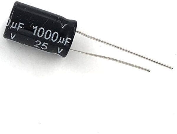 1000 µF - 25v capacitor (5 pcs)
