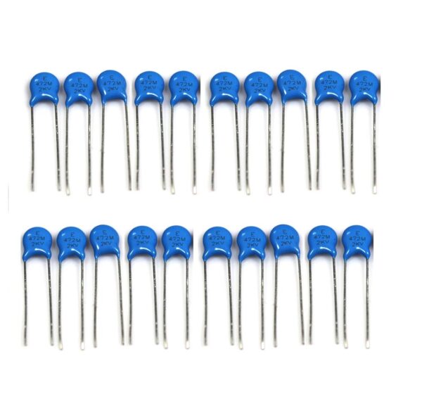 4.7nF Ceramic Capacitor Pack – Buy 5pcs for DIY & Industrial Use - Image 3