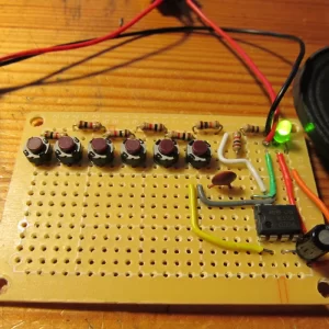 Electronic Piano Using 555 Timer IC