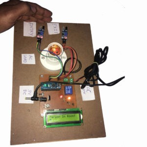Automatic Room Light Controller with Bidirectional Visitor Counter